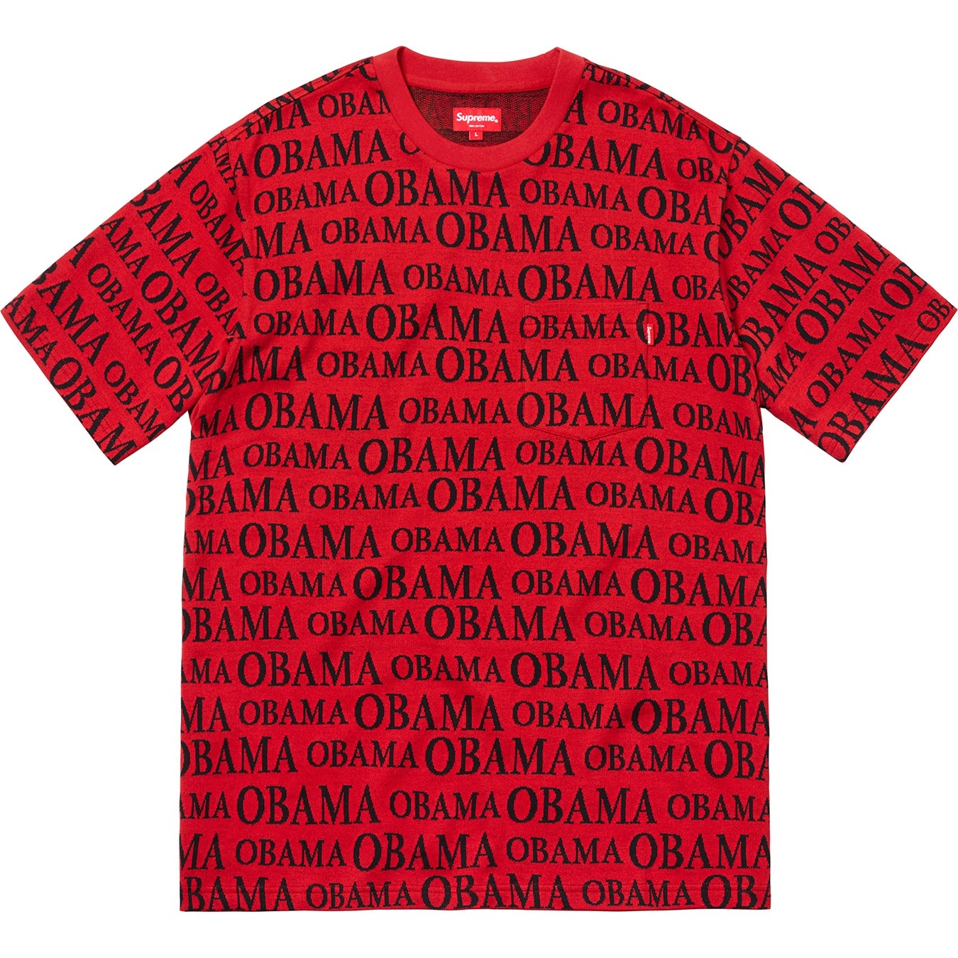 Obama Jacquard S/S Top view 4